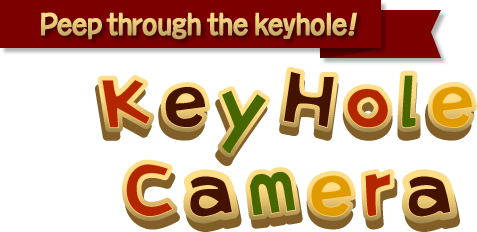 Peep through the keyhole! KeyHole Camera